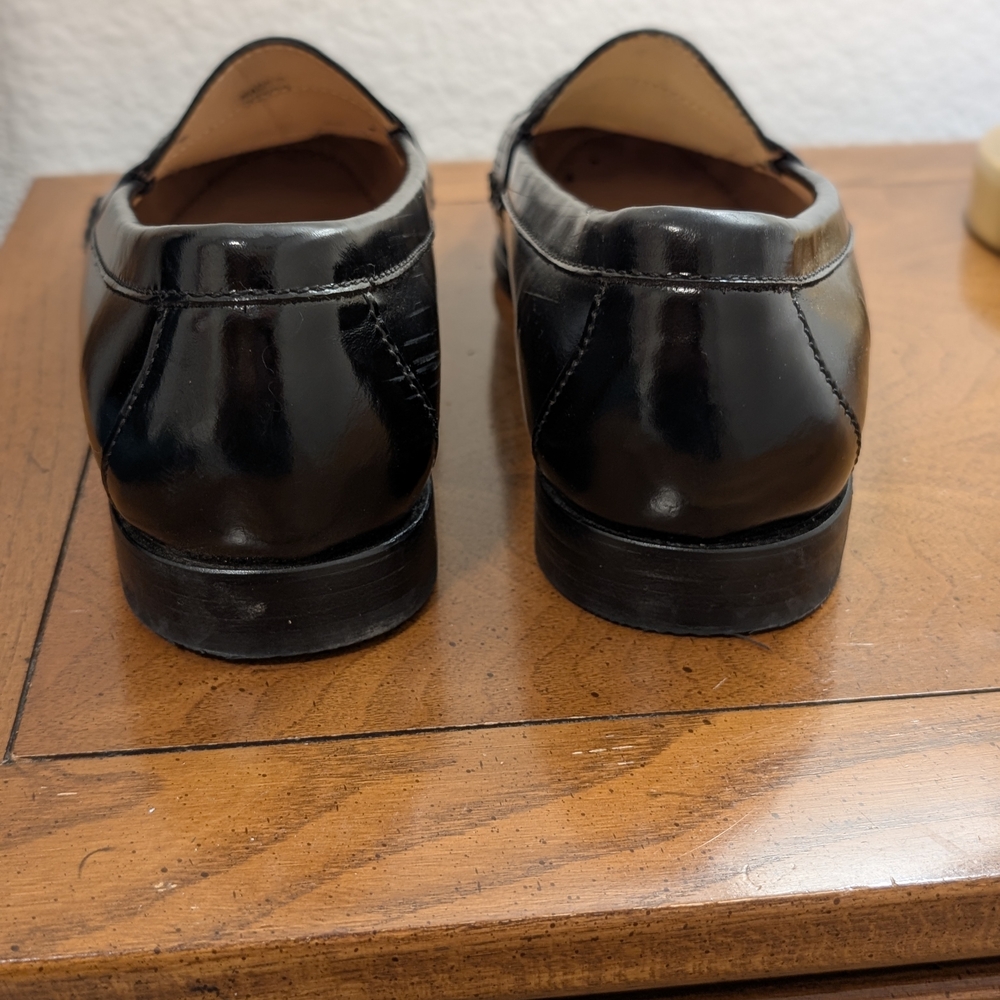 Cole Haan Men's Pinch Penny Black Loafers - Size 10.5 - Picture 3 of 4